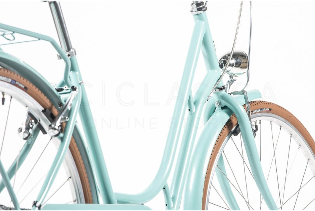 Comprar Bicicleta de Paseo Capri Berlin Aquamarina-Marrón 7V-
