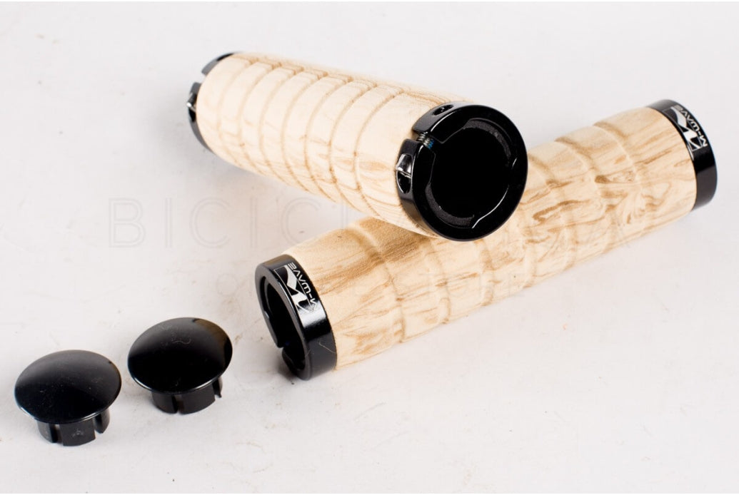 Comprar Puños corcho Imitación madera 130 mm