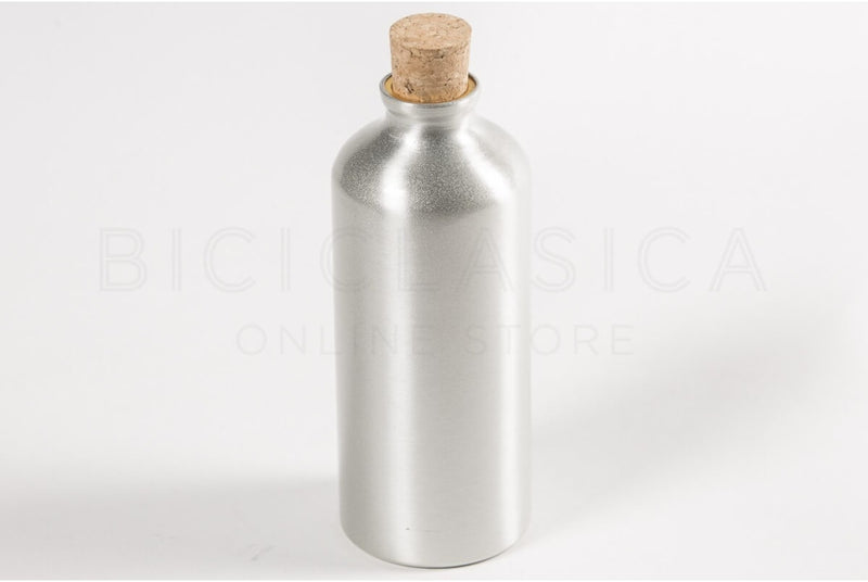 Comprar Bidón clásico para bicicleta de aluminio con tapón de corcho