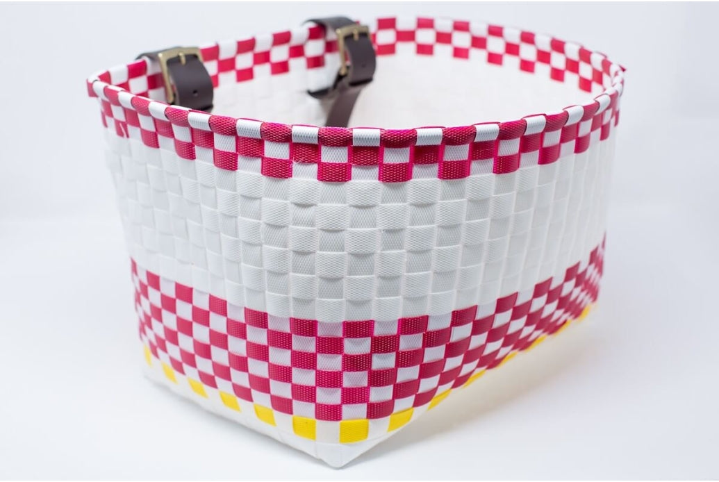 Comprar Cesta de fleje Roja - Blanca - Amarillo