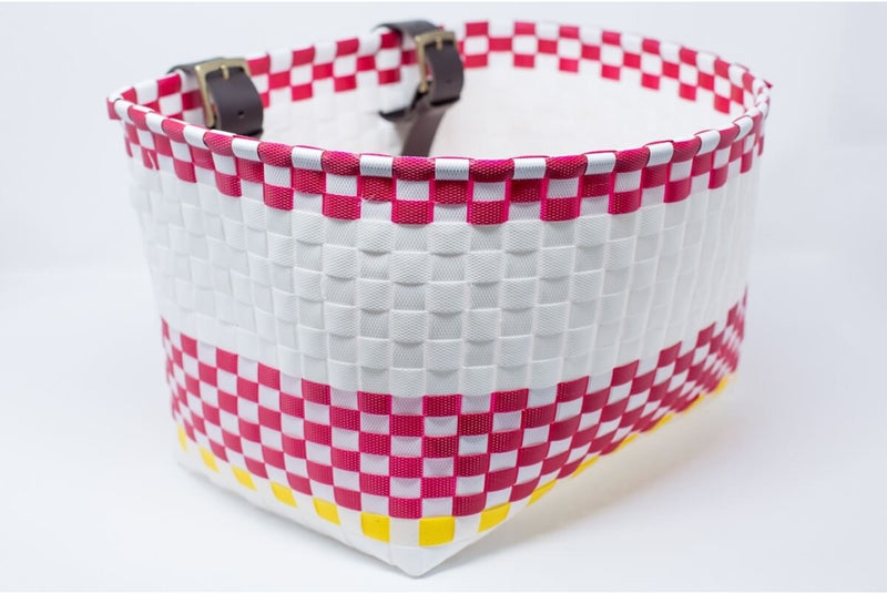 Comprar Cesta de fleje Roja - Blanca - Amarillo