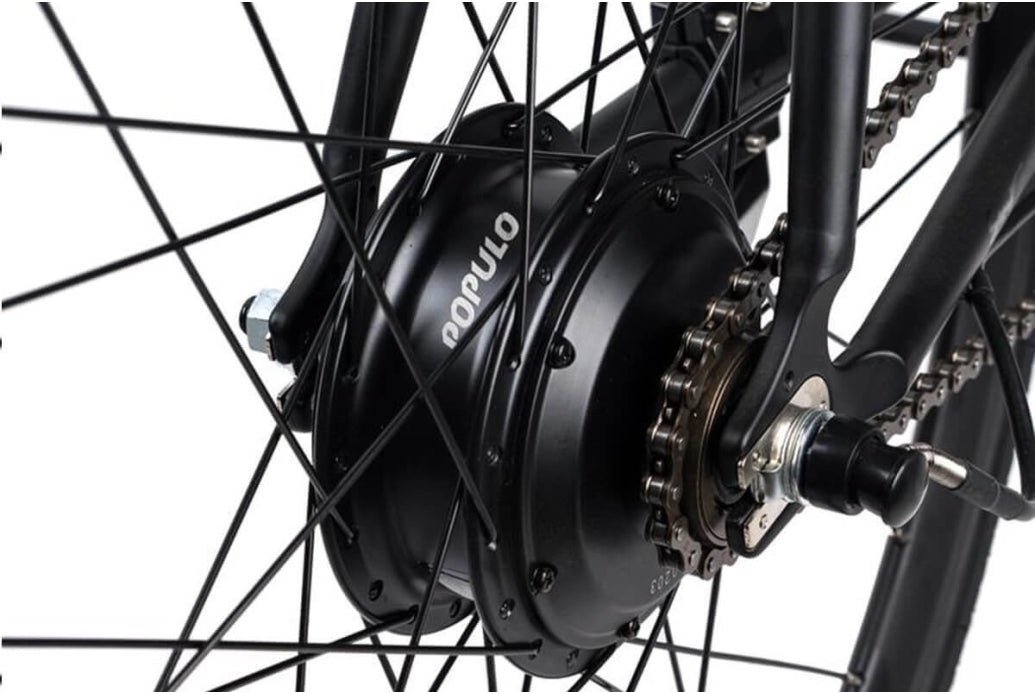 Comprar Bicicleta Eléctrica Populo Sport - Negro - TR-BCBLBELECPONE 2022