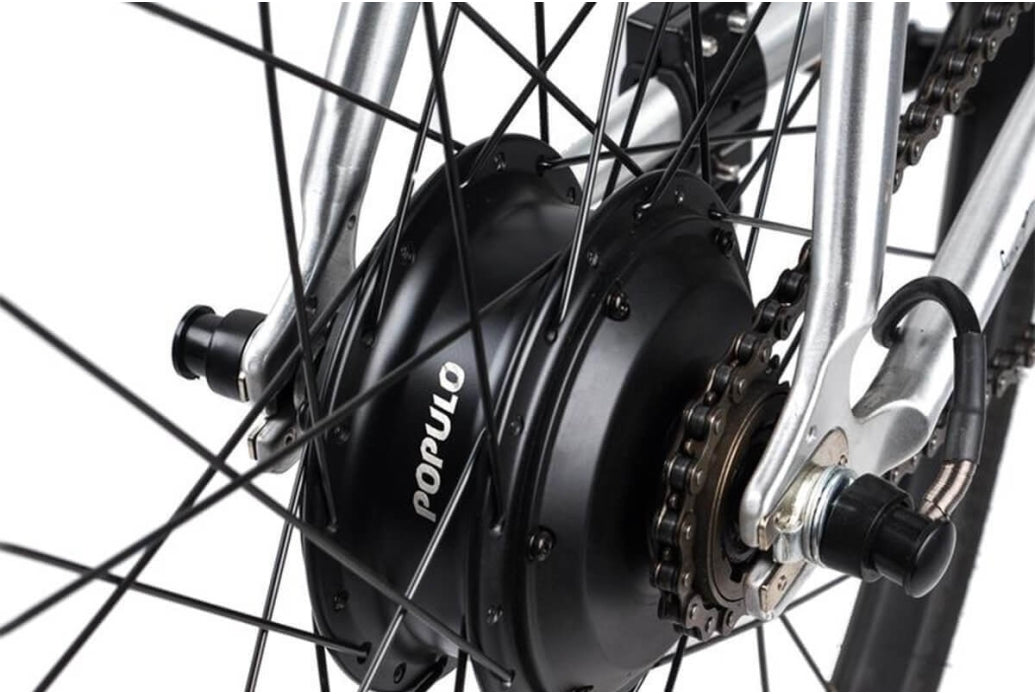 Comprar Bicicleta Eléctrica Populo Sport - Cromado - TR-BCBLBELECPOCR 2022