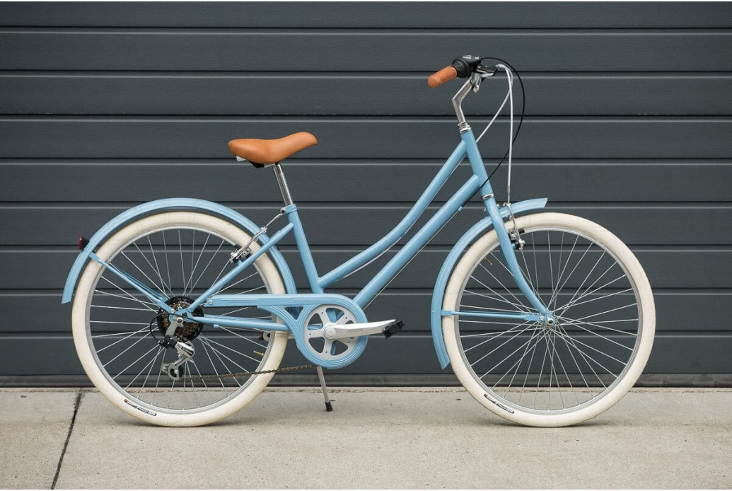 Comprar Bicicleta de paseo Capri Carolina 24" Azul Celeste - Reacondicionado
