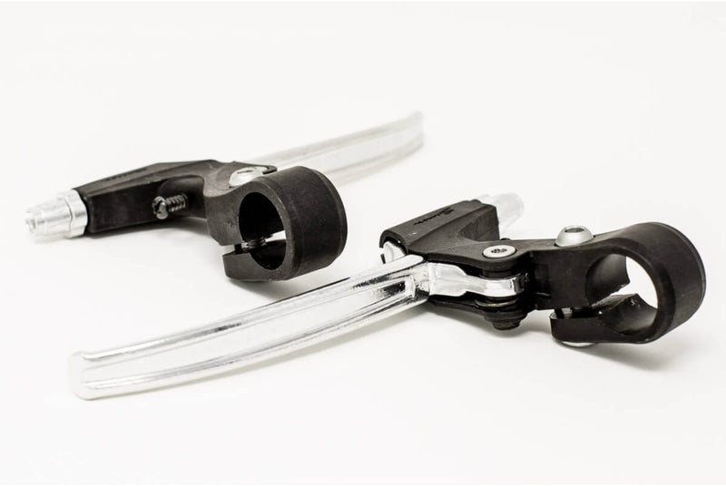 Comprar Manetas freno Saccon Cromado / Negro Pareja