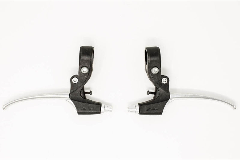 Comprar Manetas freno Saccon Cromado / Negro Pareja