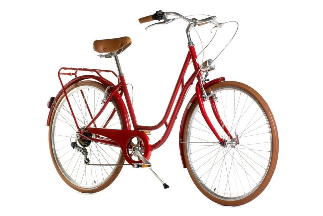 Comprar Bicicleta de Paseo Capri Berlin Rojo Rubí 6V