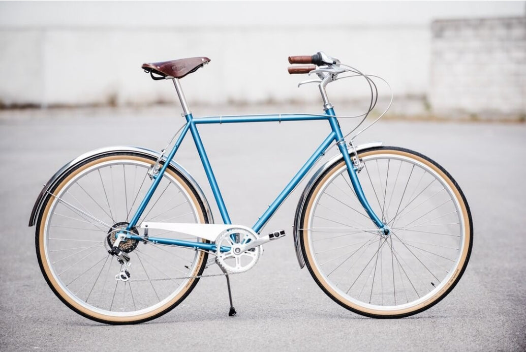 Comprar Bicicleta Capri Berlin Pacific Blue 6 Velocidades Brooks