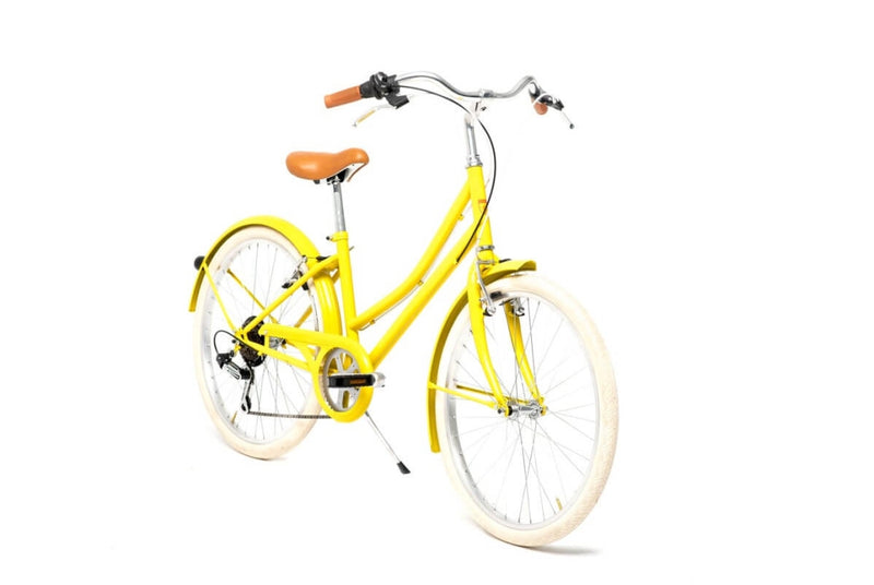 Comprar Bicicleta de niña (8-14 años) Capri Carolina 24" lemon