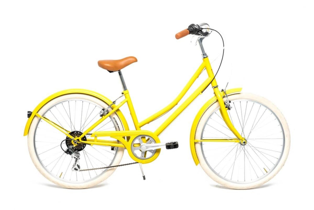 Comprar Bicicleta de niña (8-14 años) Capri Carolina 24" lemon