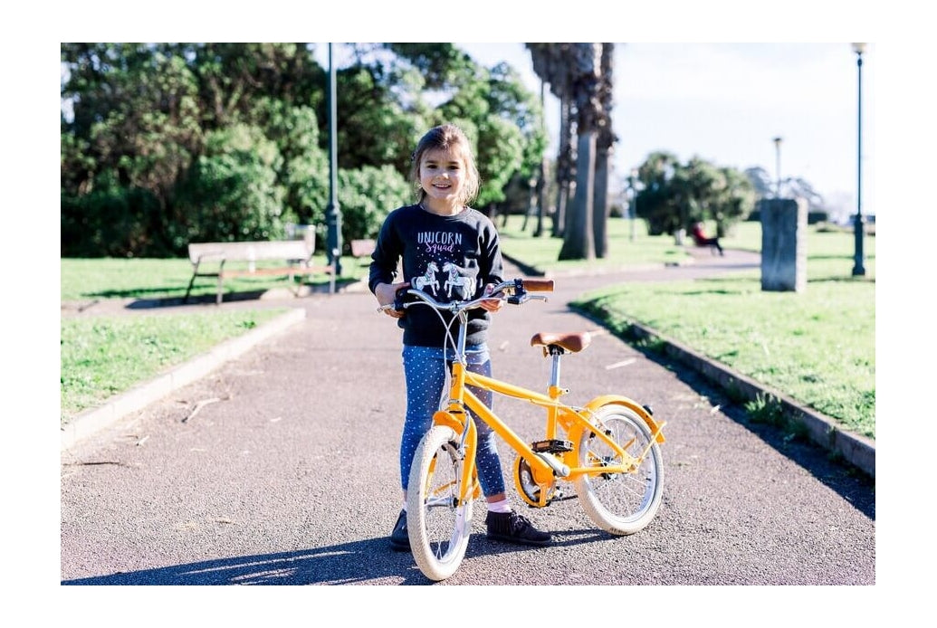 Comprar Bicicleta paseo retro niños Capri Eliott azul 16"