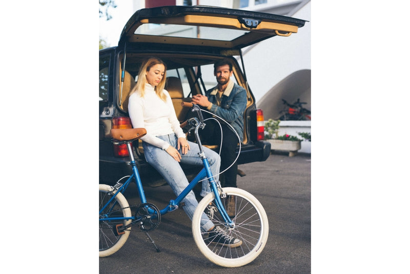 Comprar Bicicleta plegable Capri VITA Pacific Blue 20" con Brooks