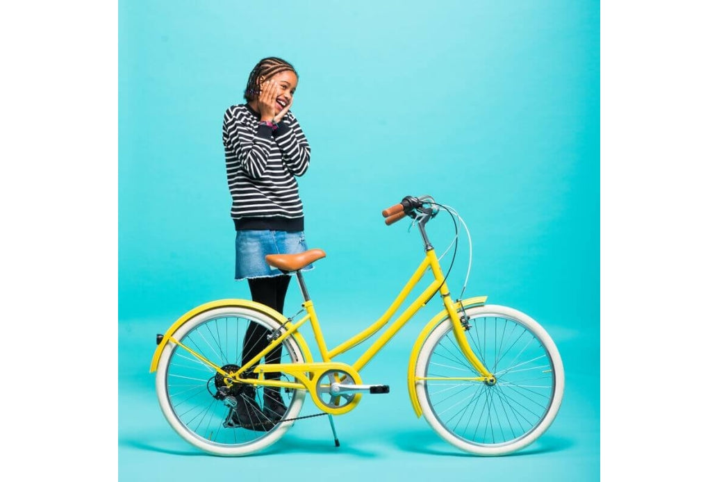 Comprar Bicicleta de paseo retro Capri Carolina 24" Lemon Reacondicionada