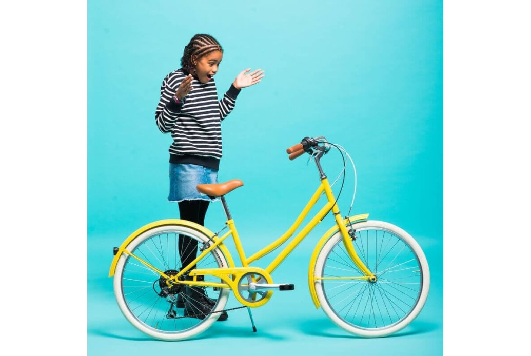 Comprar Bicicleta de paseo retro Capri Carolina 24" Lemon Reacondicionada