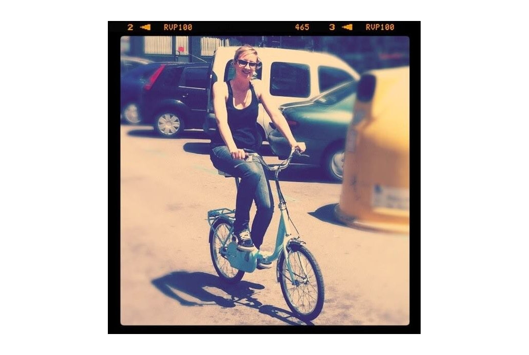 Comprar Bicicleta Plegable Bambina Verde Inglés - Reacondicionado