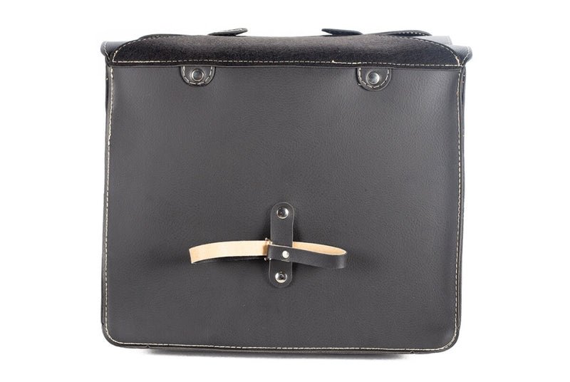 Comprar Alforjas clásicas en simil-piel color negro