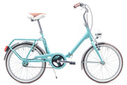 Comprar Bicicleta plegable Bambina aguamarina - Reacondicionado