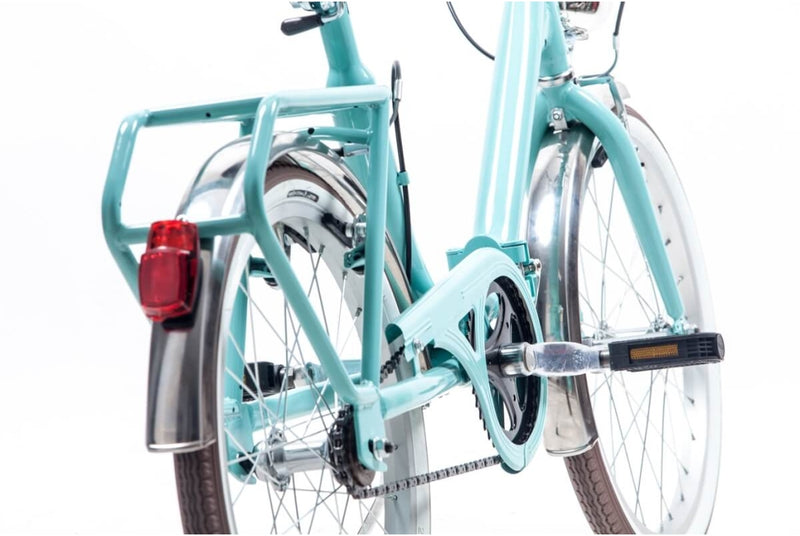 Comprar Bicicleta plegable Bambina aguamarina - Reacondicionado