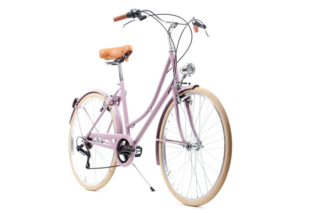 Comprar Bicicleta de paseo vintage Capri Valentina lila Reacondicionado