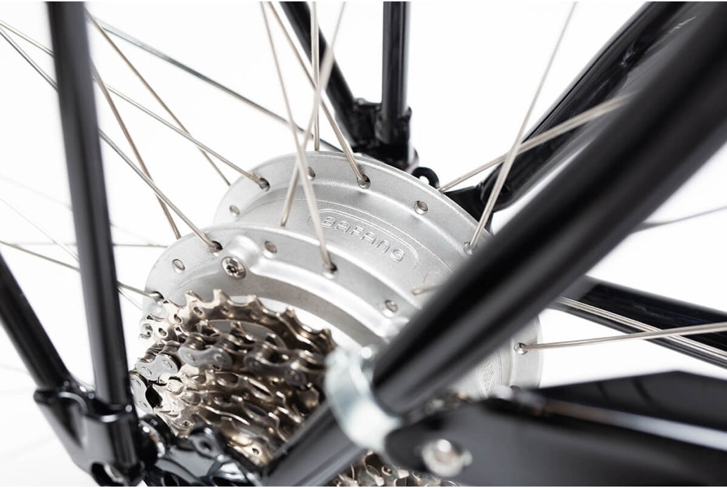Comprar Bicicleta eléctrica Capri Berlin negro 7V Reacondicionada