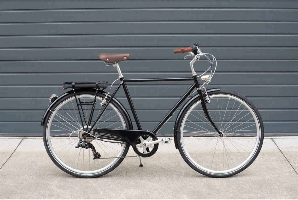 Comprar Bicicleta urbana eléctrica Capri Berlin man negro 7V B-Stock