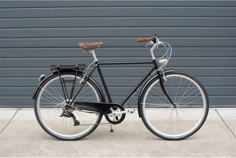 Comprar Bicicleta urbana eléctrica Capri Berlin man negro 7V B-Stock