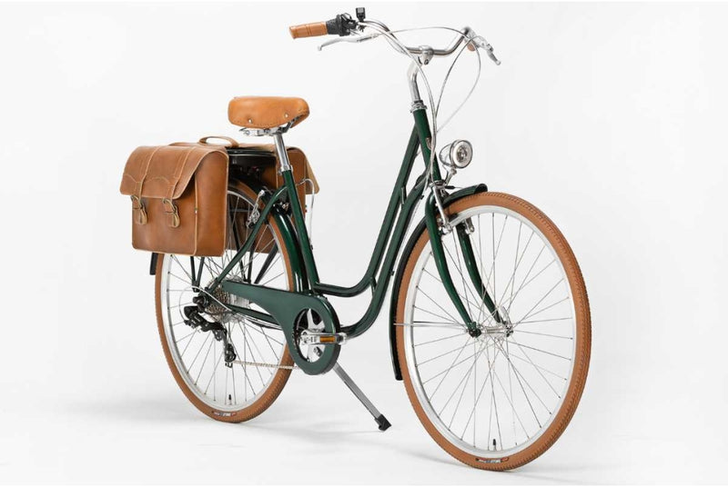 Comprar Bicicleta eléctrica Capri Berlin verde ingles 7V