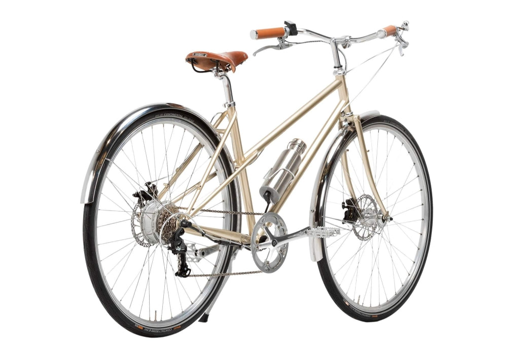 Comprar Bicicleta Eléctrica Capri Azur 4 Champagne - no usar