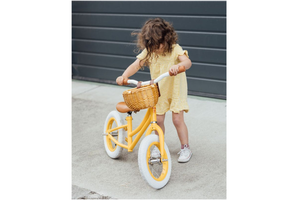 Comprar Bicicleta sin pedales Capri Kiddo mostaza (Cesta no incluida)