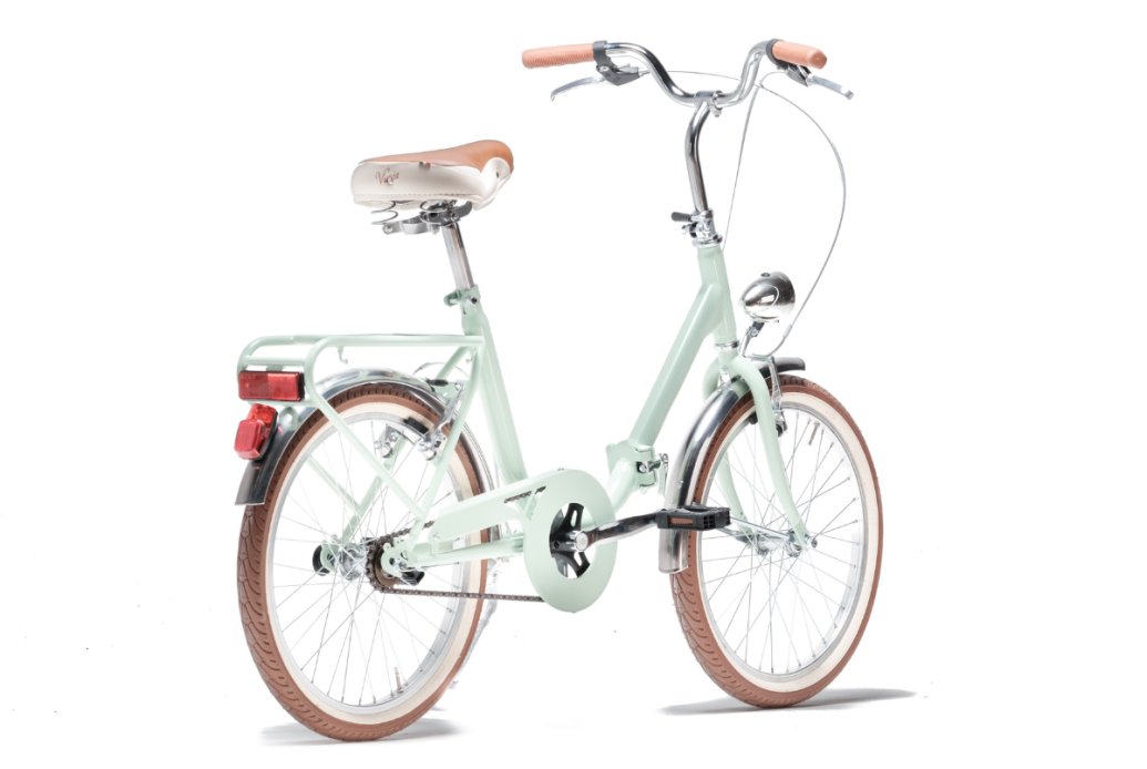 Comprar Bicicleta plegable Bambina Verde Pastel