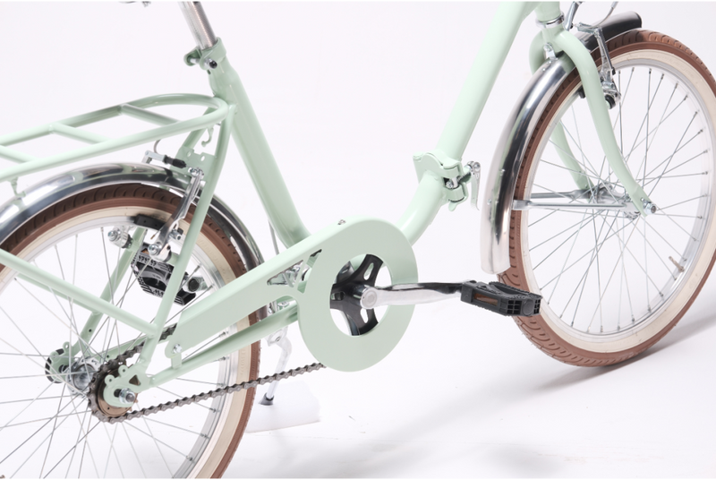 Comprar Bicicleta plegable Bambina Verde Pastel