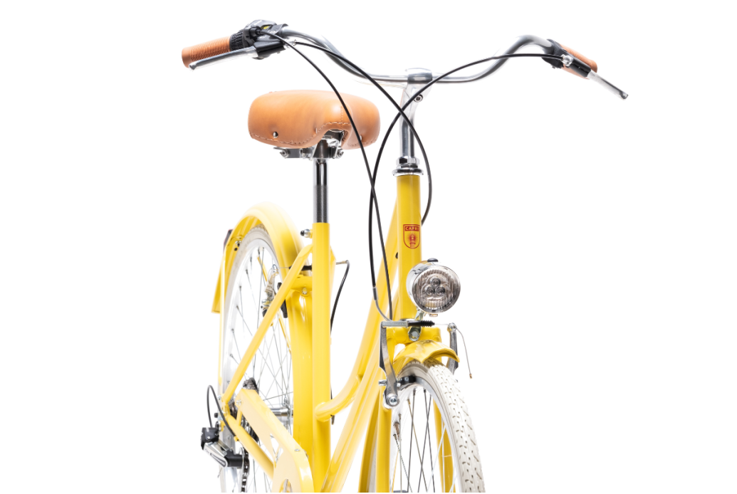 Comprar Bicicleta de paseo vintage Capri Valentina Amarillo Nápoles