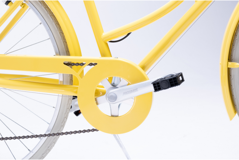 Comprar Bicicleta de paseo vintage Capri Valentina Amarillo Nápoles