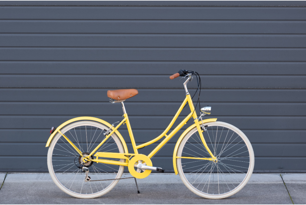 Comprar Bicicleta de paseo vintage Capri Valentina Amarillo Nápoles