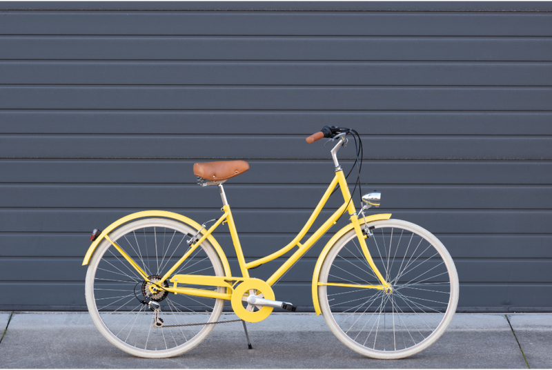 Comprar Bicicleta de paseo vintage Capri Valentina Amarillo Nápoles