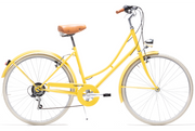 Comprar Bicicleta de paseo vintage Capri Valentina Amarillo Nápoles
