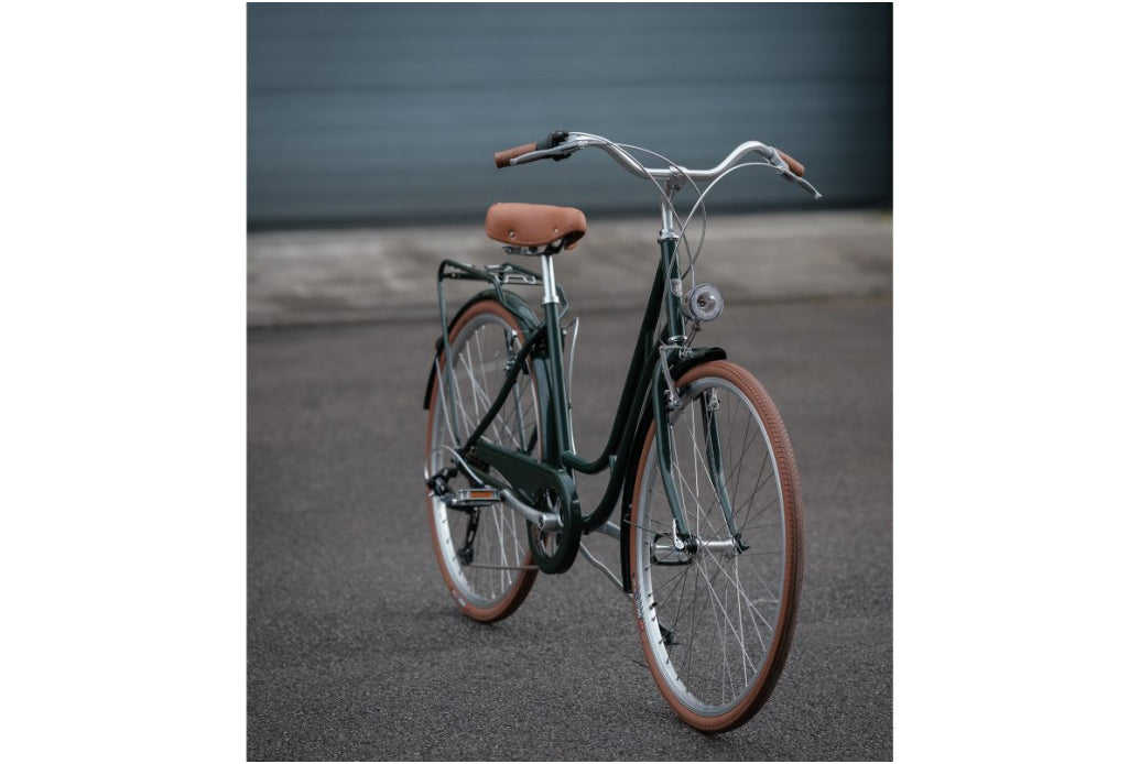 Comprar Bicicleta de Paseo Capri Berlin Verde Ingles 7V