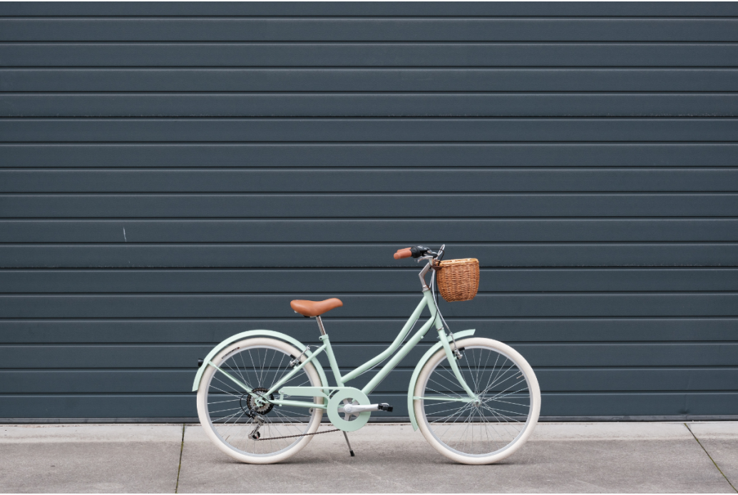 Comprar Bicicleta de paseo retro Capri Carolina 24" Verde Pastel - Reacondicionada