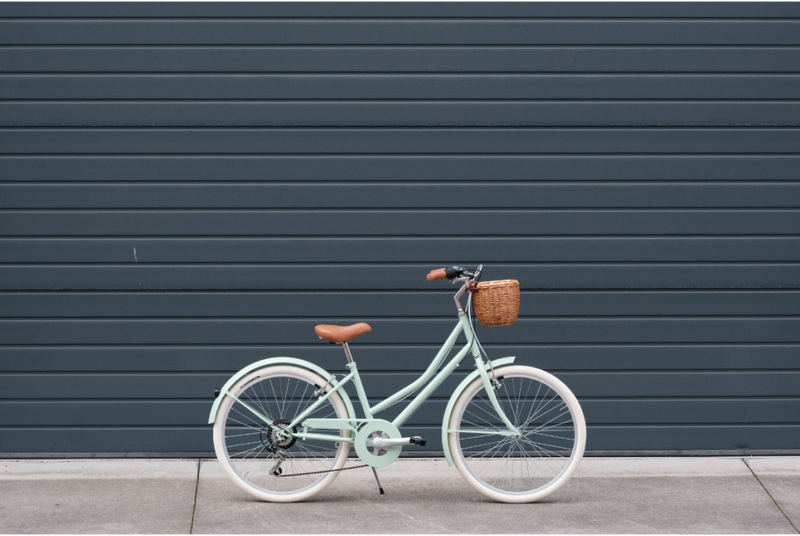 Comprar Bicicleta de paseo retro Capri Carolina 24" Verde Pastel - Reacondicionada