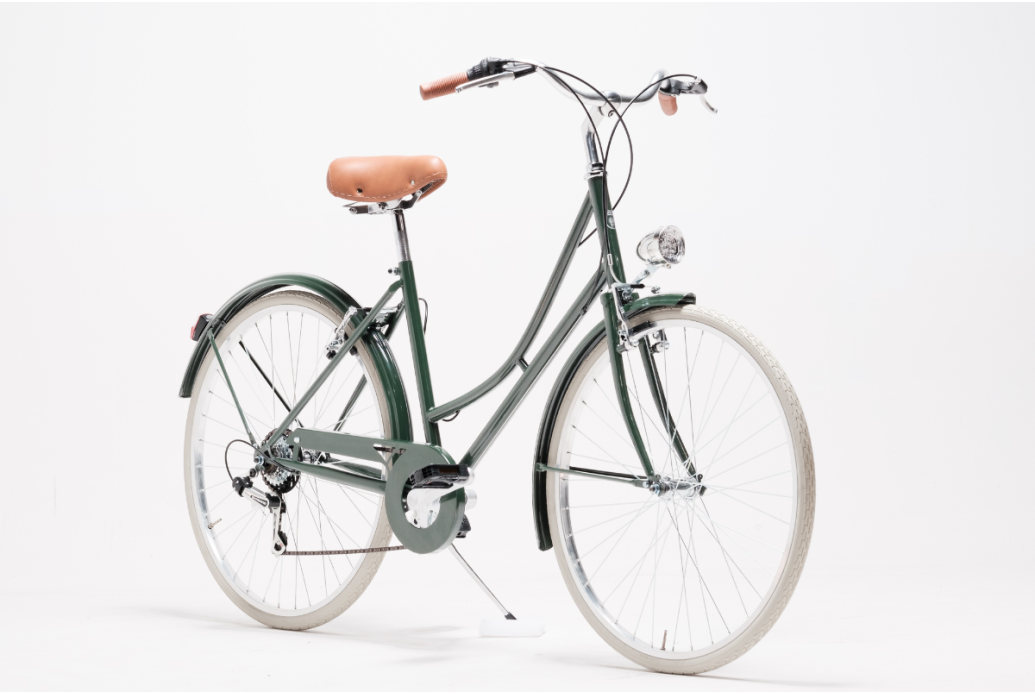 Comprar Bicicleta de paseo vintage Capri Valentina Verde Inglés Reacondicionada