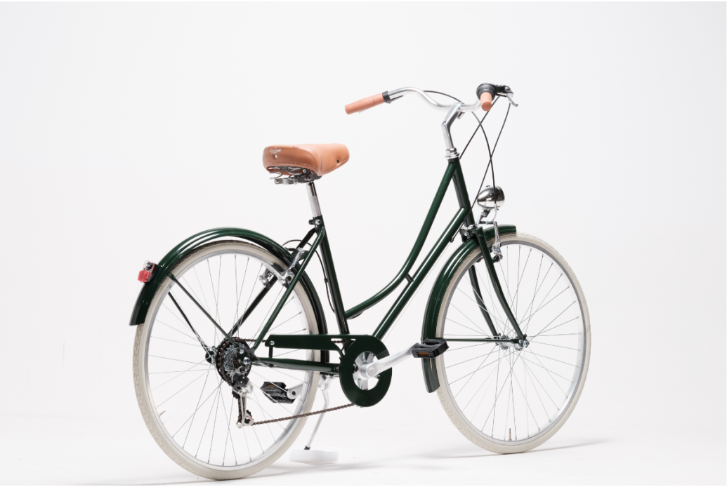 Comprar Bicicleta de paseo vintage Capri Valentina Verde Inglés Reacondicionada