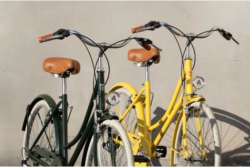 Comprar Bicicleta de paseo vintage Capri Valentina Verde Inglés Reacondicionada