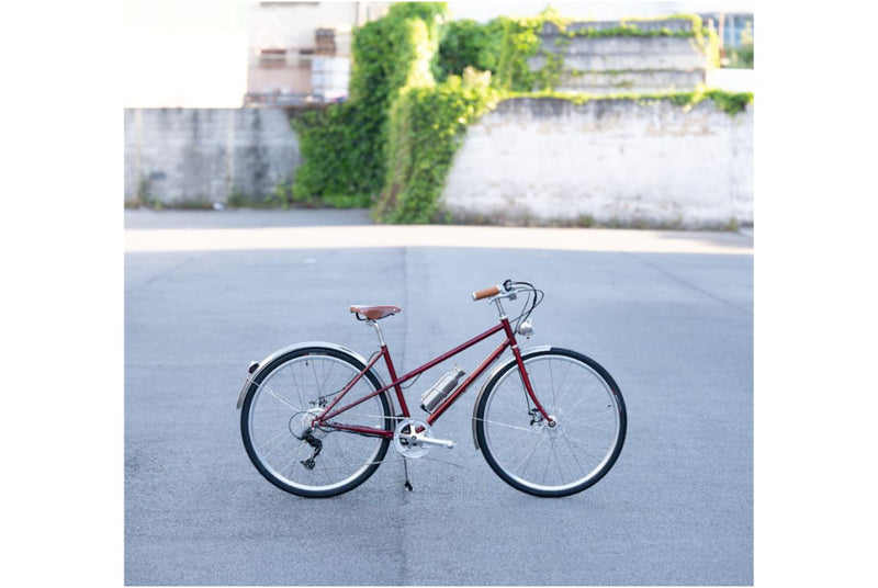 Comprar Bicicleta eléctrica Capri Azur 4 Dark Apple Red - OUTLET