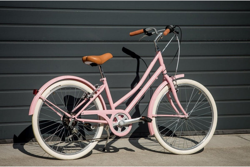 Comprar Bicicleta de paseo retro Capri Carolina 24" rosa7931