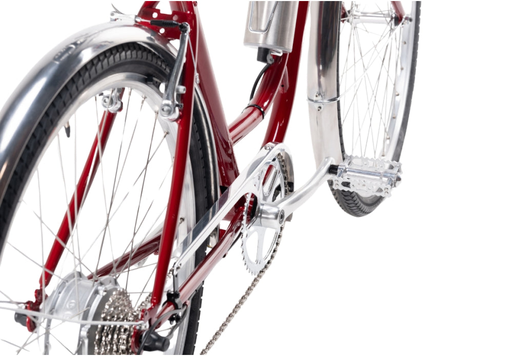 Comprar Bicicleta eléctrica Capri Berlin 3 Plus Ruby Red 7V