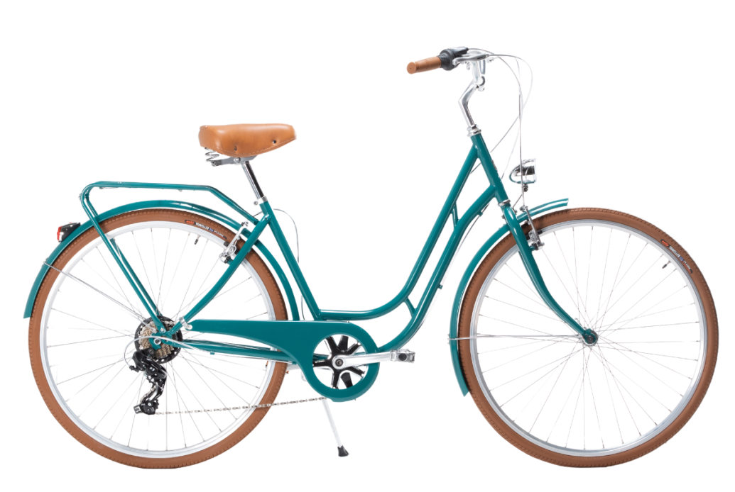 Comprar Bicicleta de paseo Capri Berlin Verde Esmeralda 7 velocidades