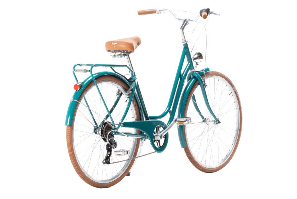 Comprar Bicicleta de paseo Capri Berlin Verde Esmeralda 7 velocidades