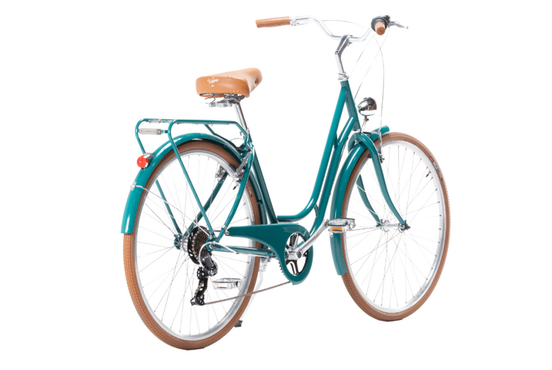 Comprar Bicicleta de paseo Capri Berlin Verde Esmeralda 7 velocidades
