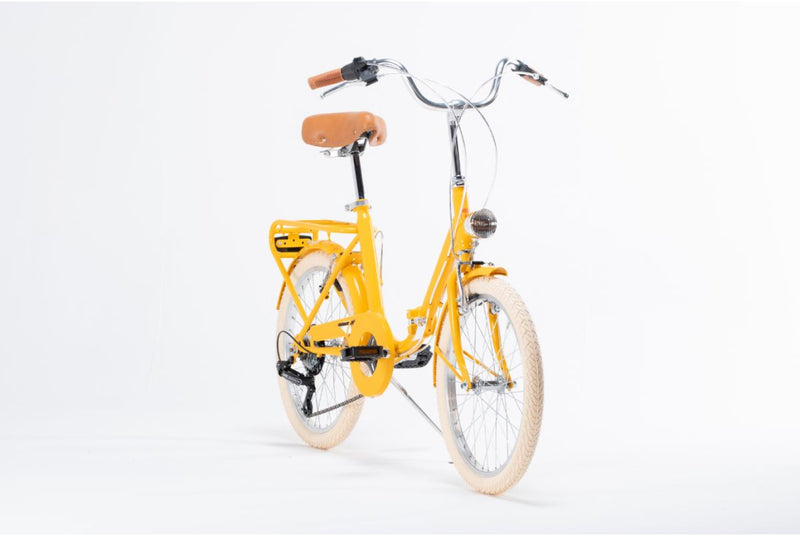 Comprar Bicicleta Plegable Bambina 6 velocidades Mostaza Reacondicionada