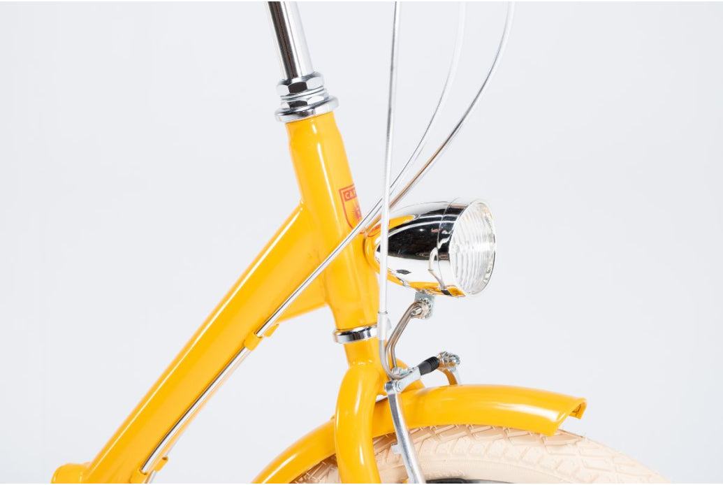 Comprar Bicicleta Plegable Bambina 6 velocidades Mostaza Reacondicionada